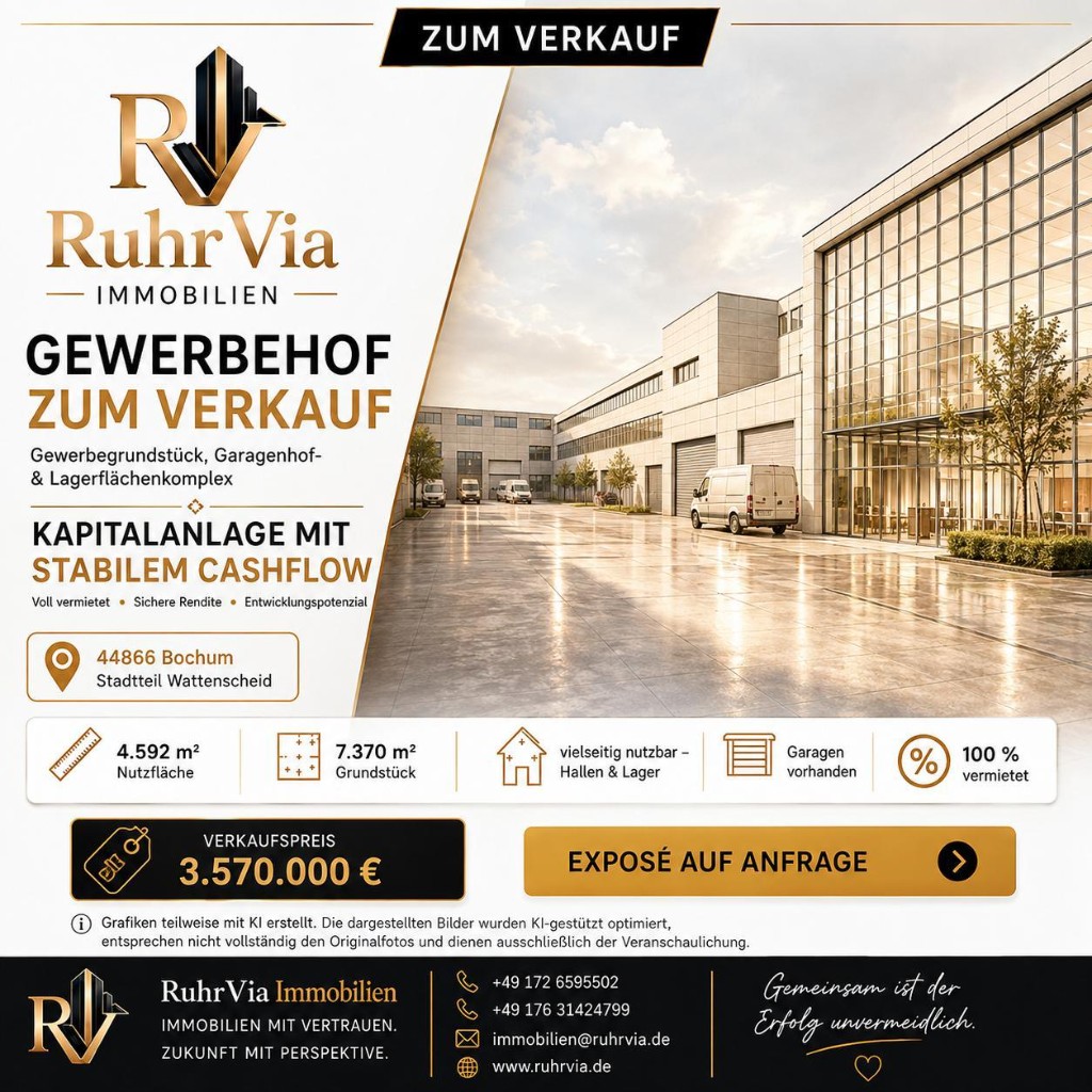 Gewerbehof in Bochum-Wattenscheid – 44866 Bochum-Wattenscheid, NRW
